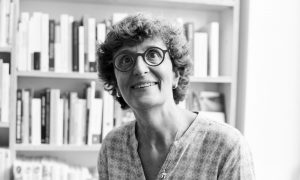 Portrait d'Anne Françoise Koch, libraire indépendante