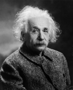 Albert Einstein (18779 - 1955) par Oren Jack Turner en 1947.
